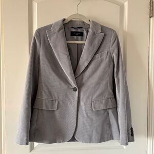 Max Mara Weekend Dusty Blue Corduroy Blazer